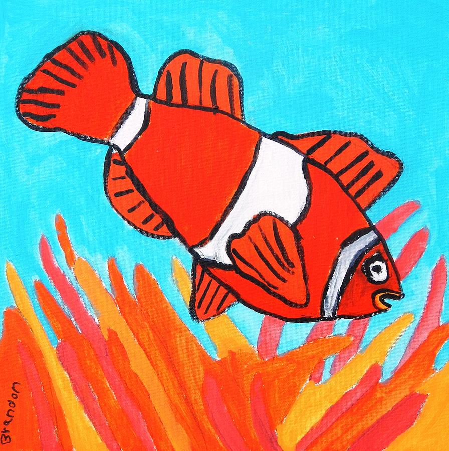 Nemo Painting by Artists With Autism Inc | Fine Art America