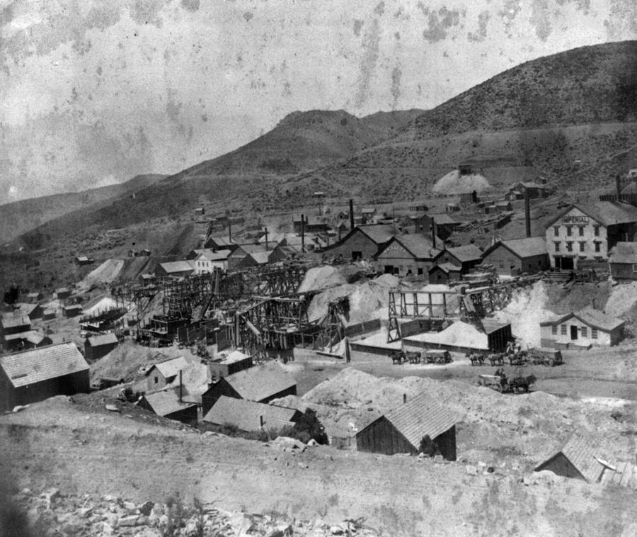 Nevada Mining, 1866 #1 Photograph by Granger - Fine Art America