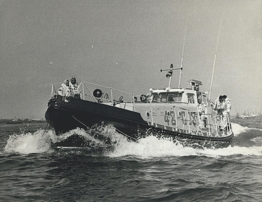 New Class Of Steel Lifeboat Shown At Southampton Can Carry 100