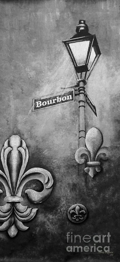 Fleur-de-lis Painting by Karry Degruise - Fine Art America