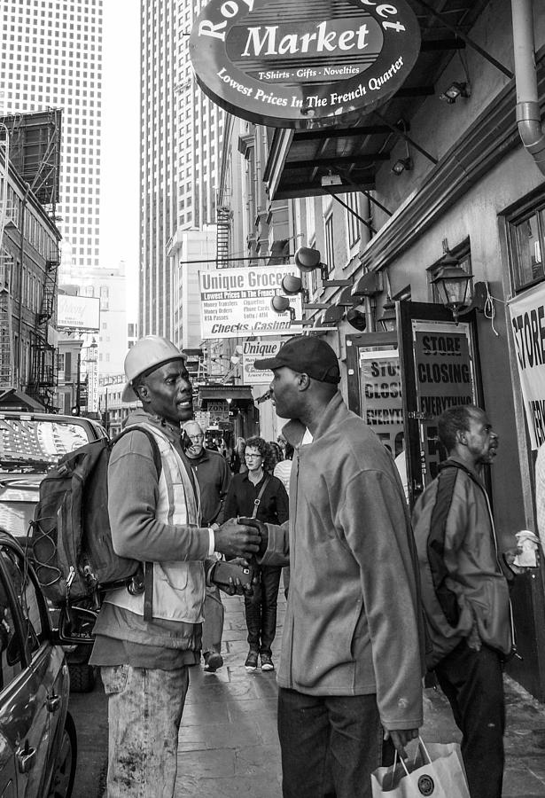 New Orleans Street Scene by Louis Maistros New Orleans Street Scene by Louis Maistros