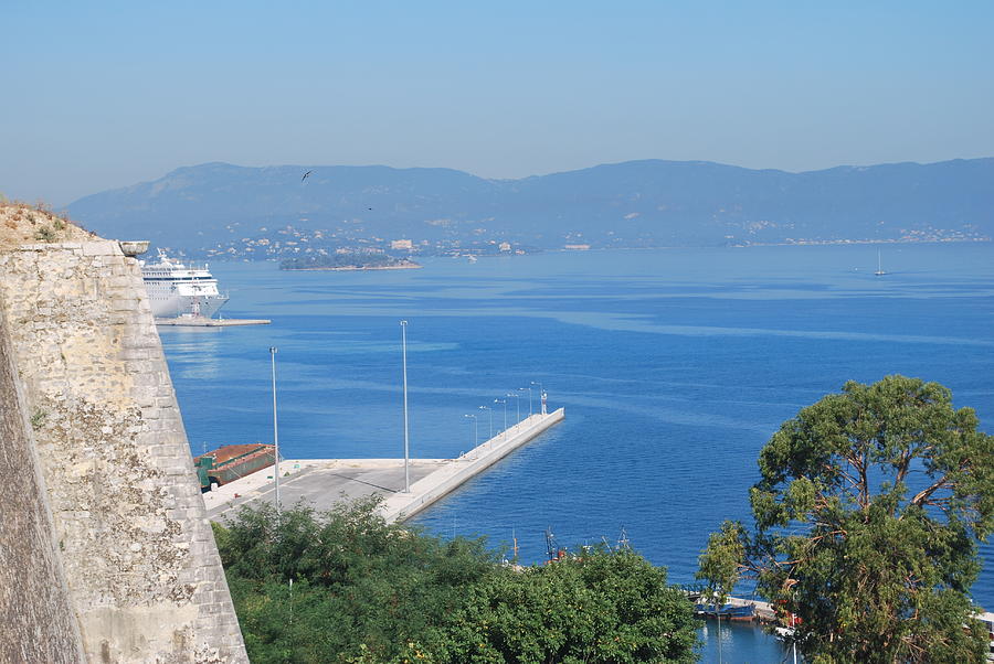 Corfu Photograph - New Port Corfu #3 by George Katechis