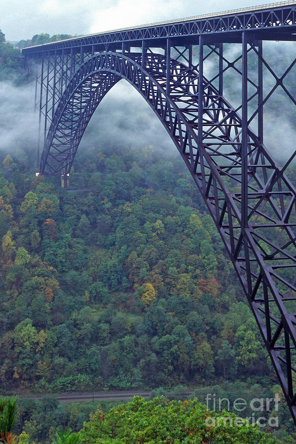 West Virginia Photograph - New River Gorge Bridge #1 by Thomas R Fletcher
