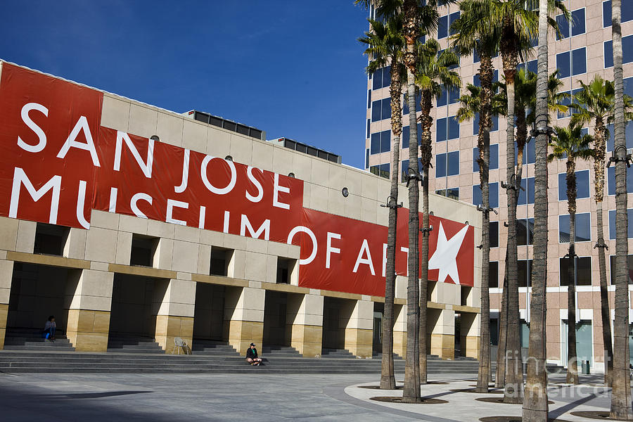 New Wing of the San Jose Museum of Art Photograph by Jason O Watson