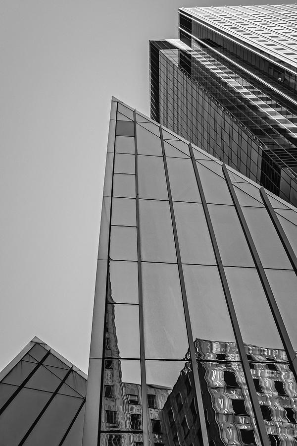 Black And White Photograph - New York City Architecture #1 by Susan Candelario