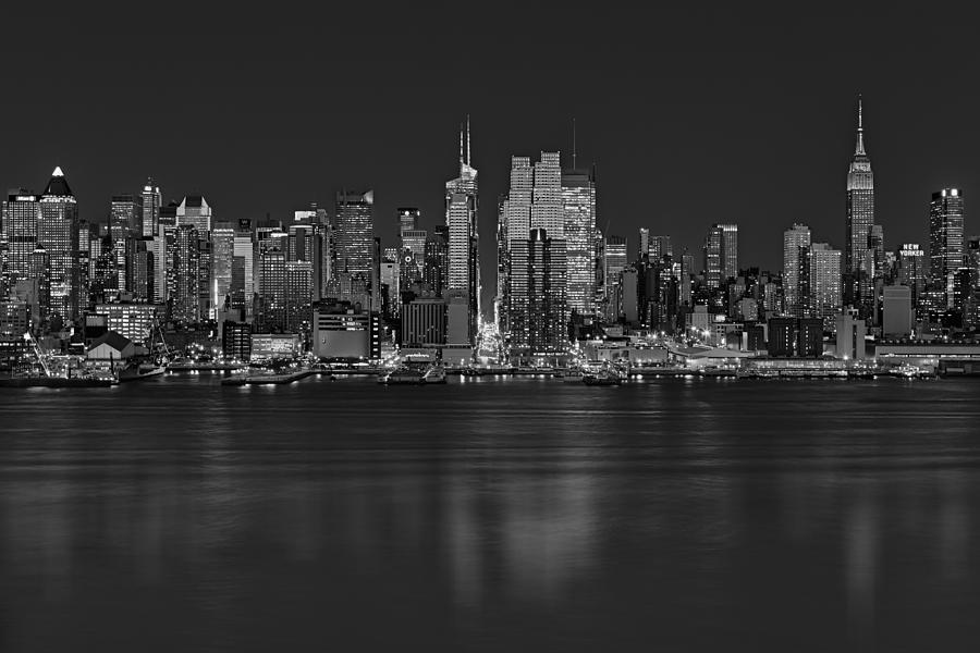 New York City Comes Alives At Sundown Photograph