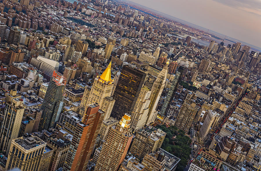 New York City #1 Photograph by Peter Lakomy
