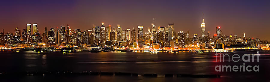 New York City Panarama Photograph by Anthony Sacco