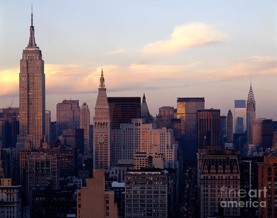 New York City Skyline #1 Photograph by Rafael Macia