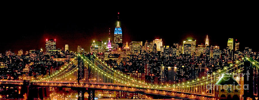 New York City Skyline #1 Photograph by Spencer Grant