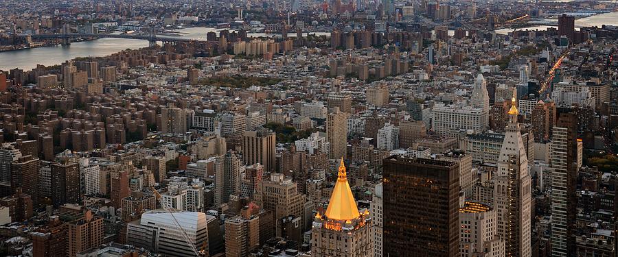 New York Manhattan Landscape #1 Photograph by Marianna Mills