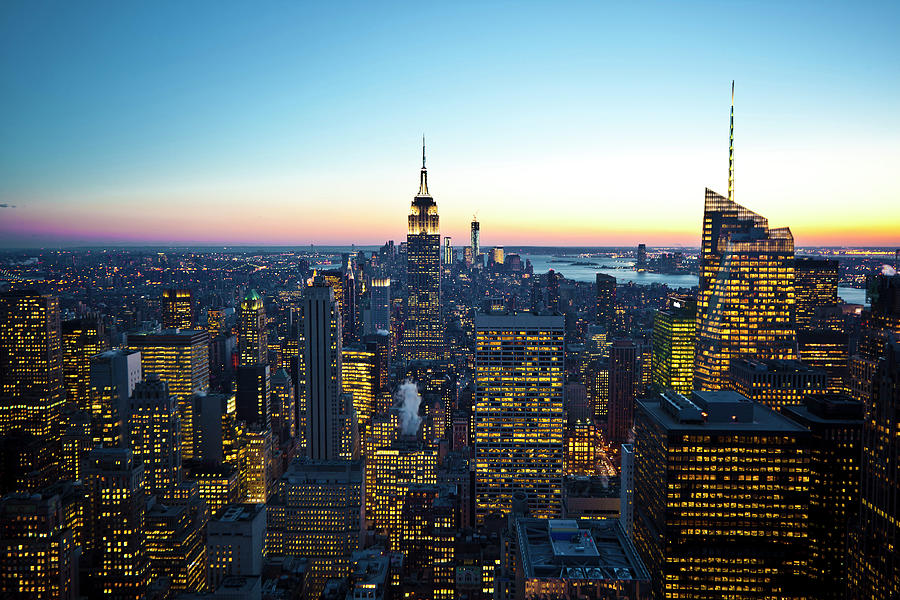 New York Skyline #1 Photograph by Guvendemir