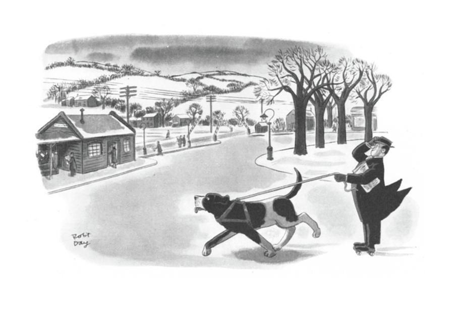 New Yorker February 20th, 1943 Drawing by Robert J Day