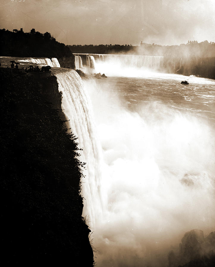 Niagara Falls From Prospect Point, Jackson, William Henry Drawing by