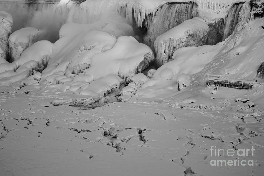 Niagara Falls Frozen #1 Photograph by JT Lewis