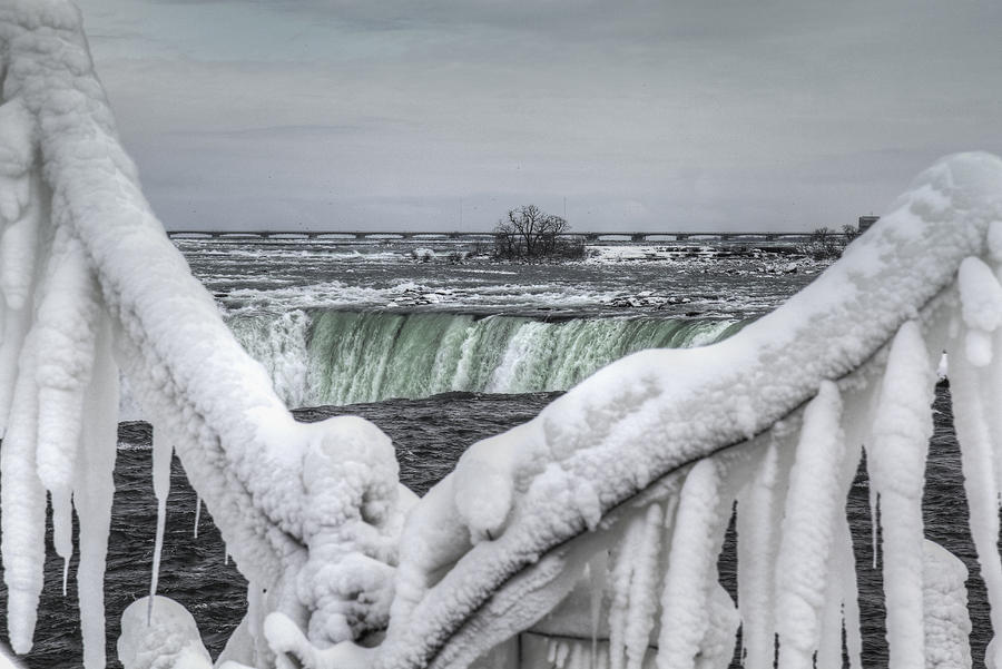 Winter Photograph - Niagara Falls in the winter #1 by Nick Mares