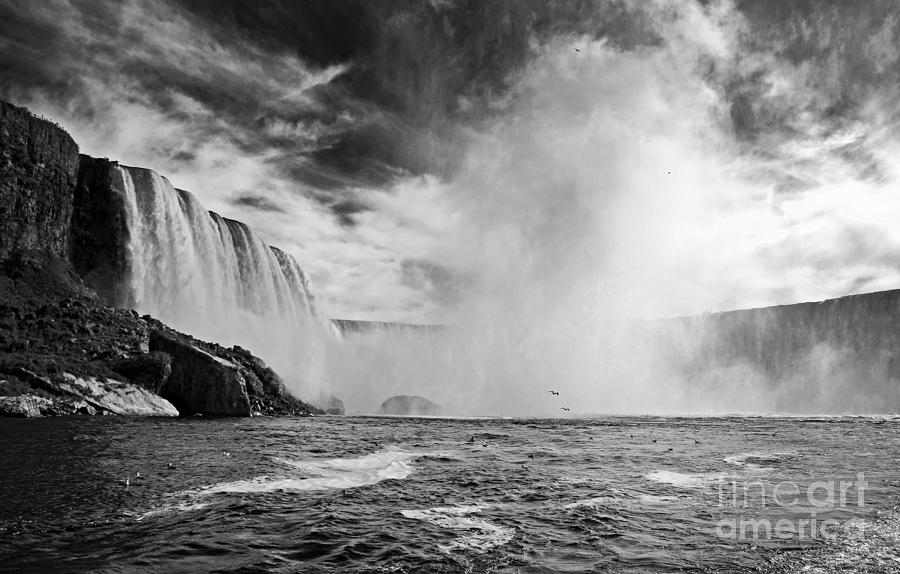 Niagara Falls Grand Mist Rising Photograph by Charline Xia