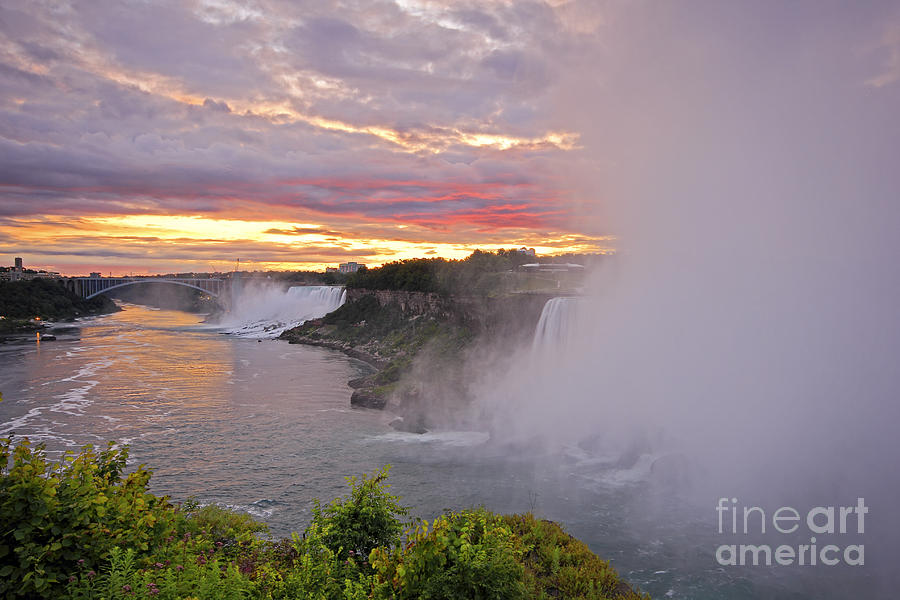 Niagara Sunrise #2 Photograph by Charline Xia