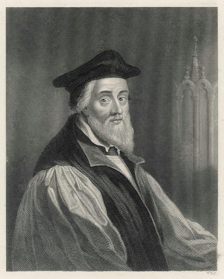 Nicholas Ridley Martyred Bishop Drawing by Mary Evans Picture Library ...