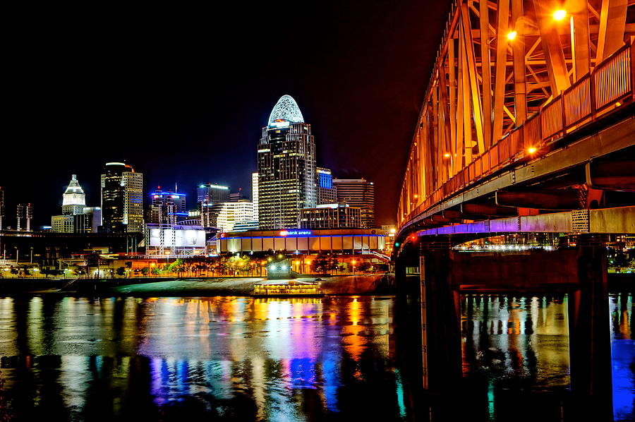 Cincinnati Photograph - Night #1 by Andrew Johnson