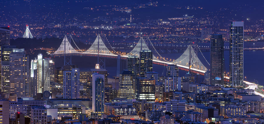 Night Colors - San Francisco Photograph by David Yu - Fine Art America