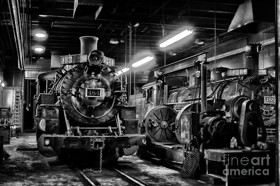 Night Train #1 Photograph by Jim McCain
