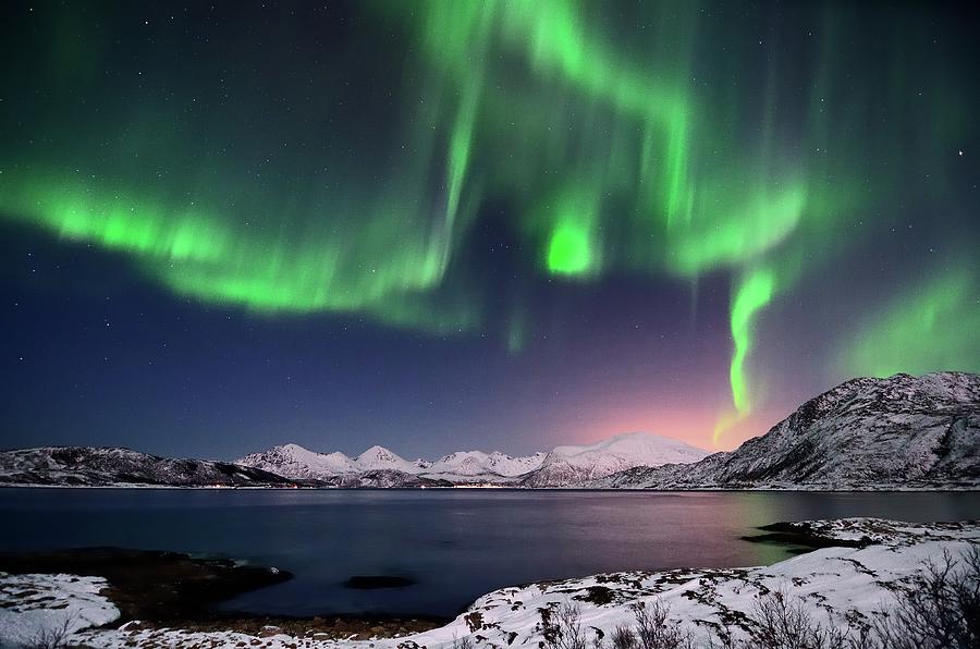 Nightsky In Troms #1 Photograph by John Hemmingsen