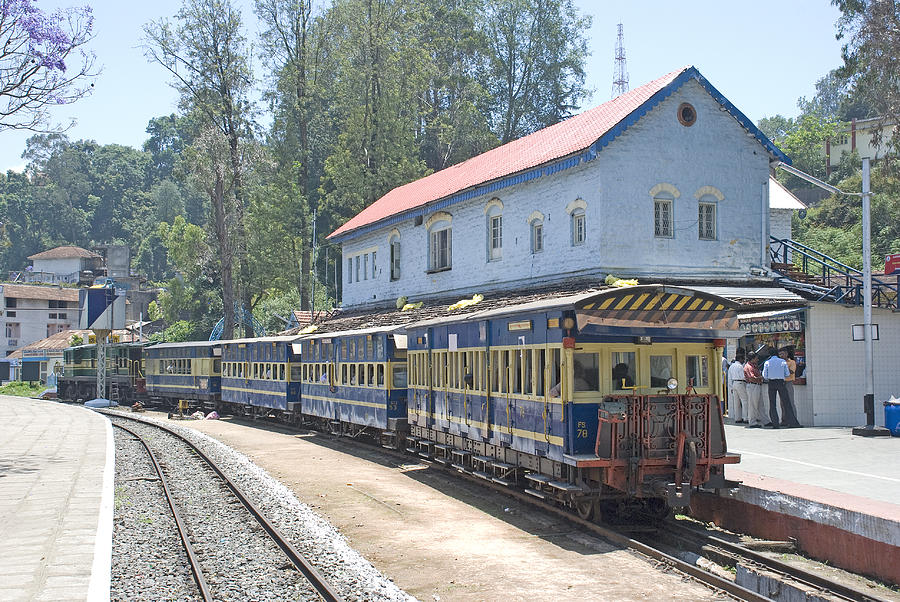 Nilgiri Mountain Railway Photograph by Bhaswaran Bhattacharya - Fine ...