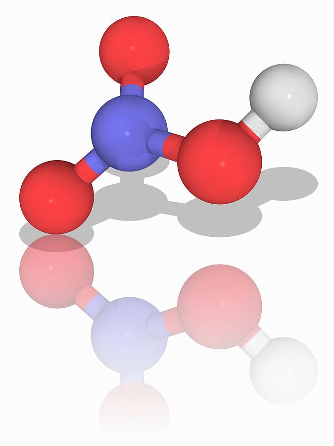 Nitric Acid Chemical Compound Photograph by Laguna Design/science Photo ...