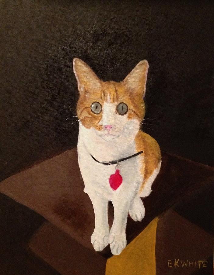 Noa The Cat Painting by Brian White
