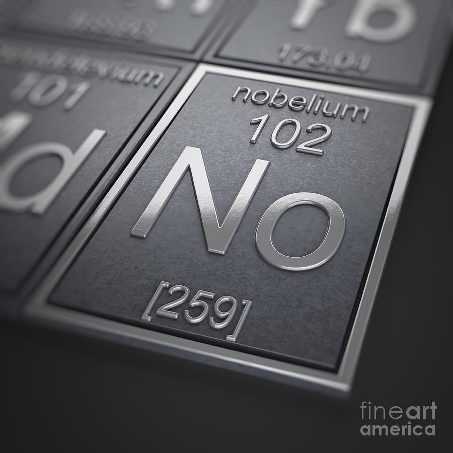 Nobelium Chemical Element #1 Photograph by Science Picture Co