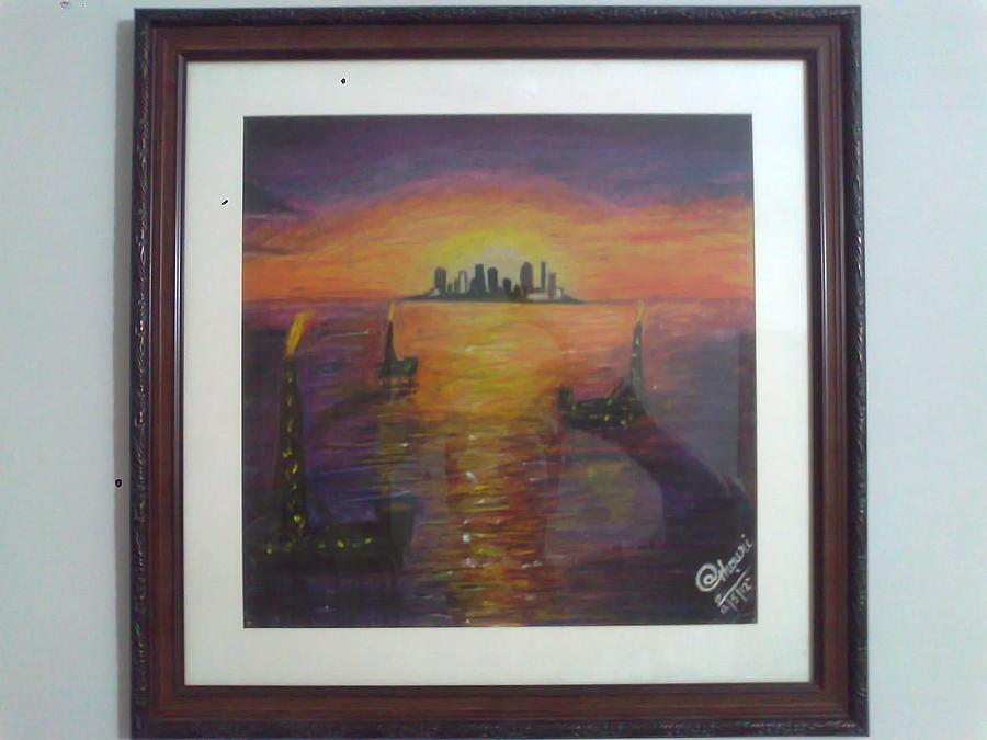 Seascape Painting - None #1 by A Ghouri