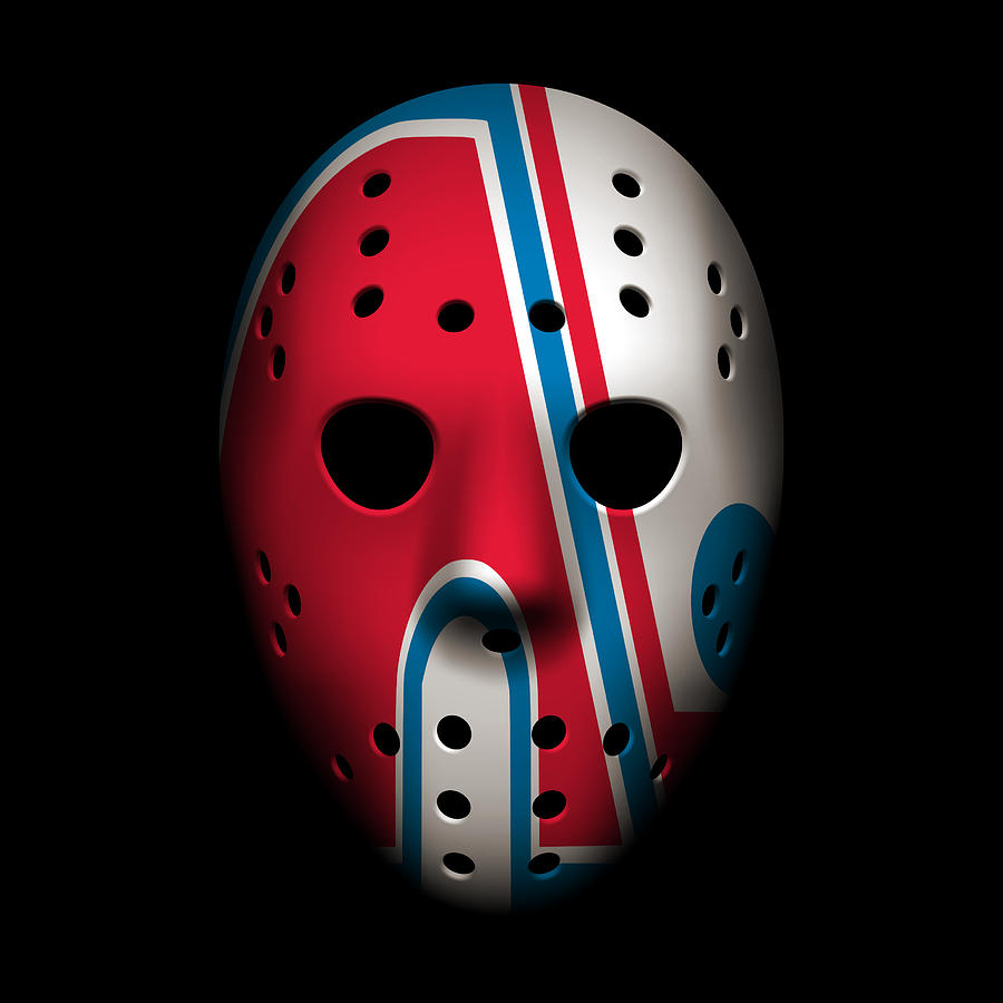 Nordiques Goalie Mask Photograph by Joe Hamilton | Fine Art America