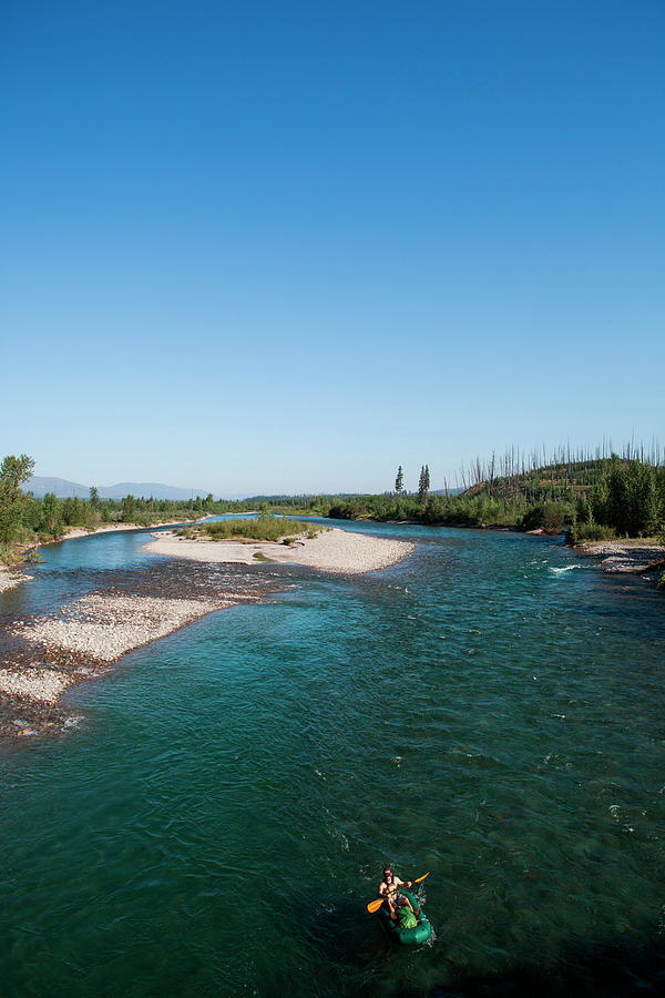 North Fork Flathead River, Polebridge Photograph by David Hanson | Fine