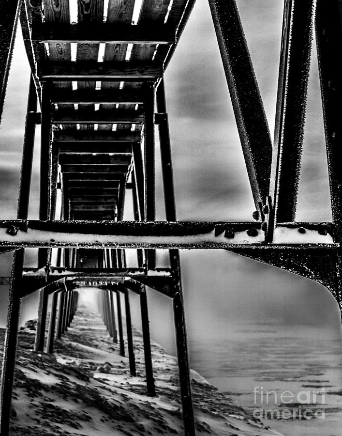 North Pier Perspective #1 Photograph by Jim Rossol