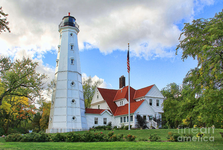 North Point Lighthouse #1 Photograph by Jack Schultz