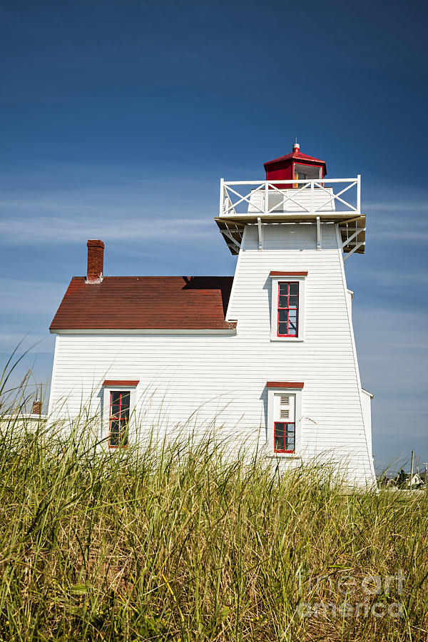 North Rustico Lighthouse 2 Photograph by Elena Elisseeva