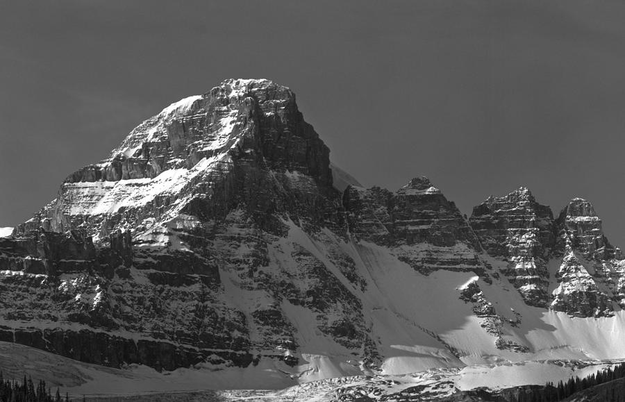 1M3772-E-BW-Northeast Face Diadem Peak Photograph by Ed  Cooper Photography