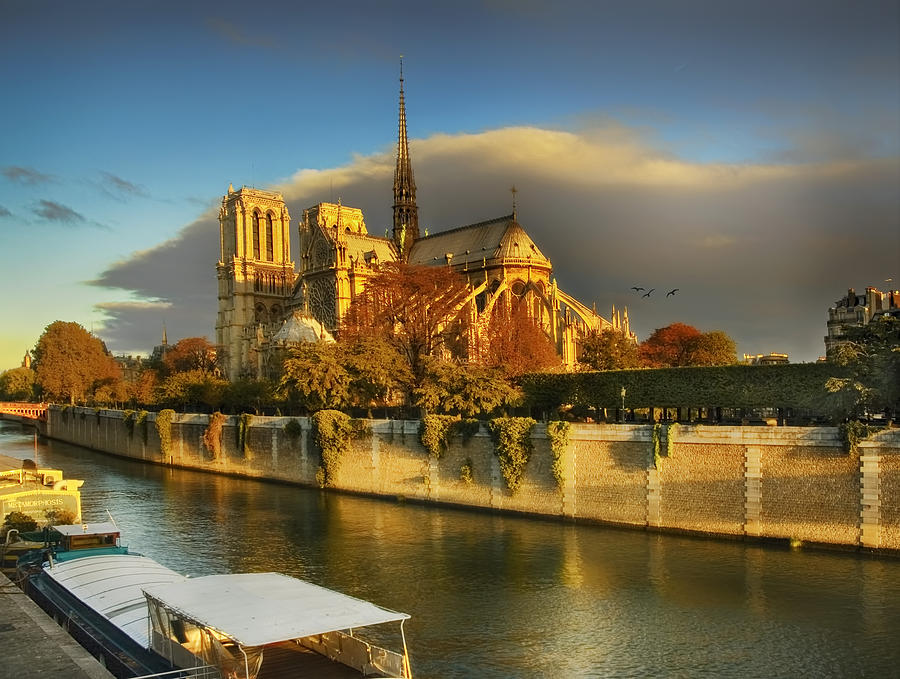 Paris Photograph - Notre Dame #1 by Mick Burkey