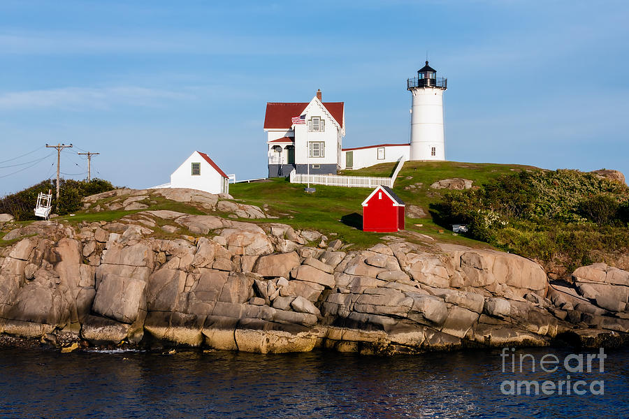 Nubble Light York Maine #2 Photograph by Dawna Moore Photography