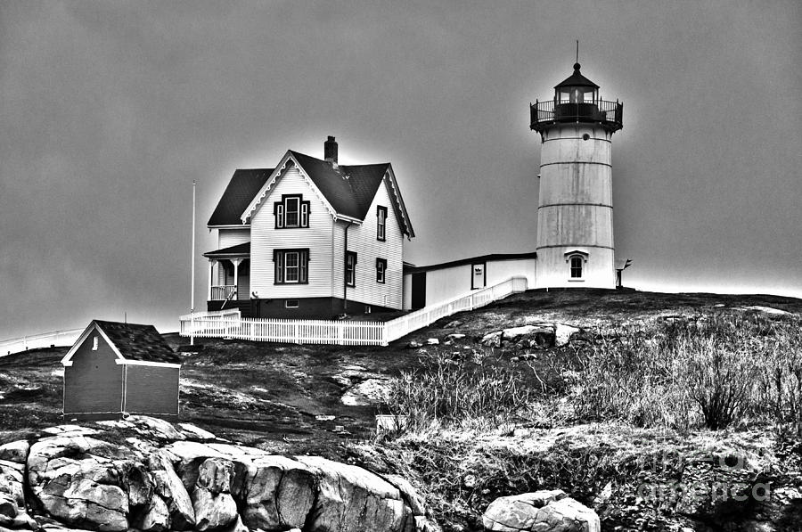 Nubble Lighthouse Cape Neddick Maine #1 Photograph by Glenn Gordon