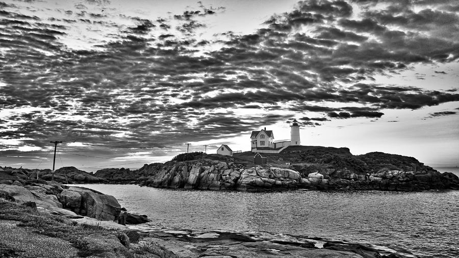 Nubble Lighthouse - Maine #1 Photograph by Steven Ralser