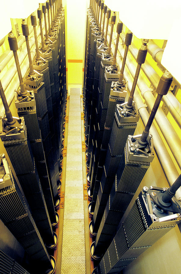 Nuclear Fuel Assembly Photograph by Patrick Landmann/science Photo