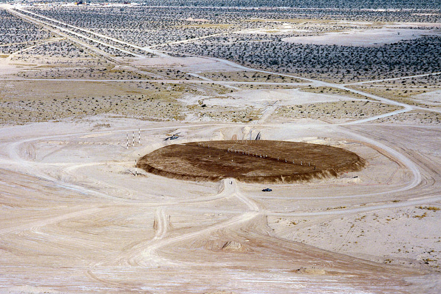 Desert Photograph - Nuclear Missile Silo Test Site #1 by Us National Archives