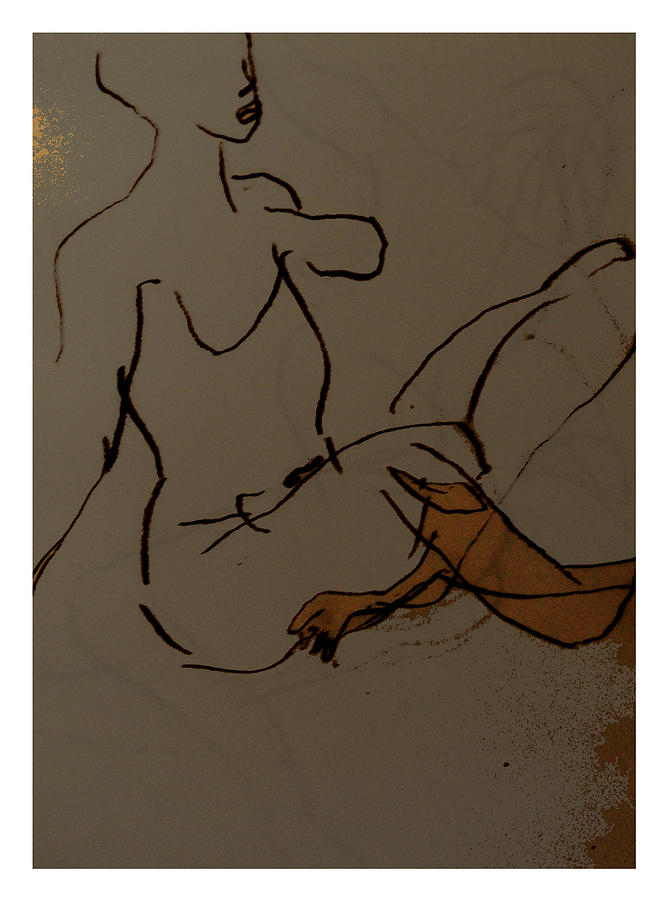 Nude Draw Drawing By Peter Szabo Fine Art America My Xxx Hot Girl