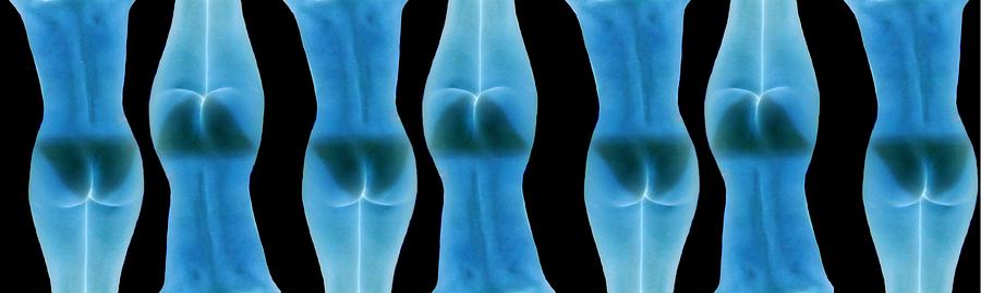 Nude Invert Digital Art by Culture Cruxxx