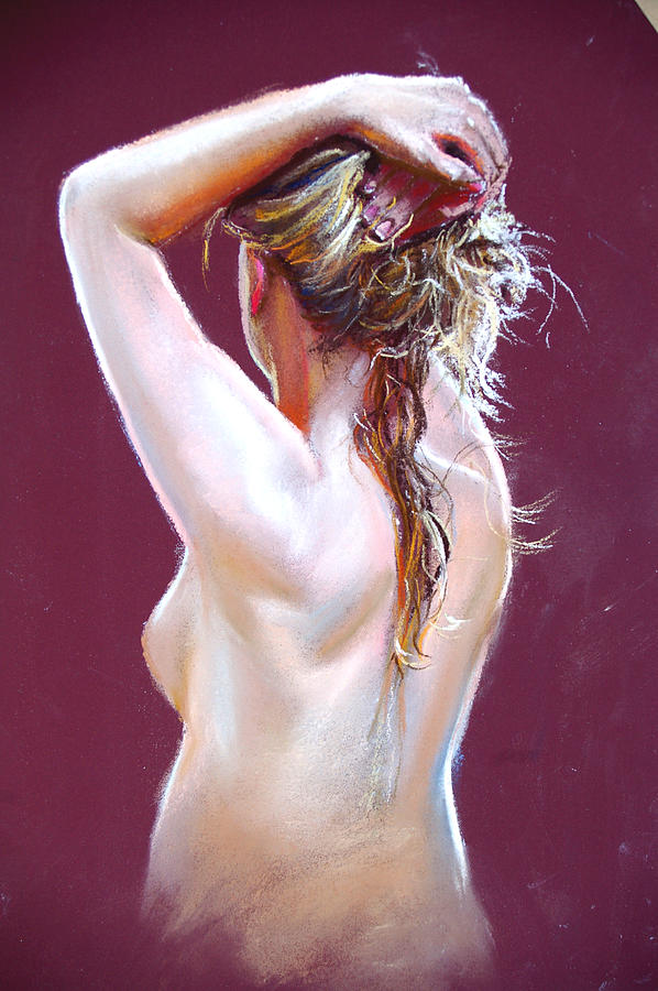 Nude Study #1 Painting by Lynda Robinson