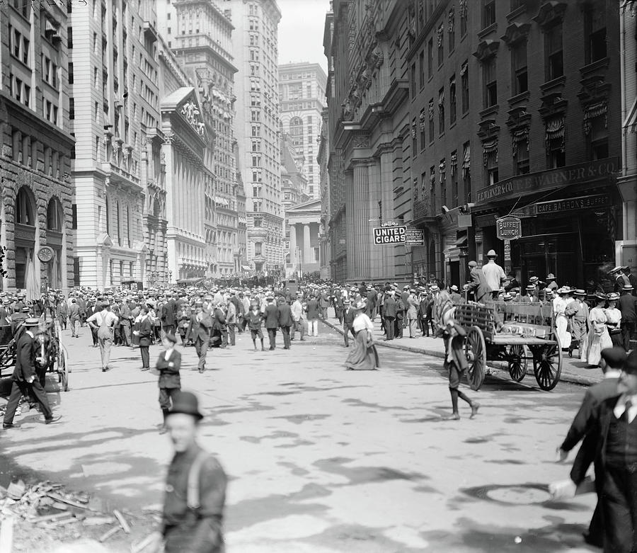 Nyc Broad Street, C1905 Photograph by Granger - Fine Art America