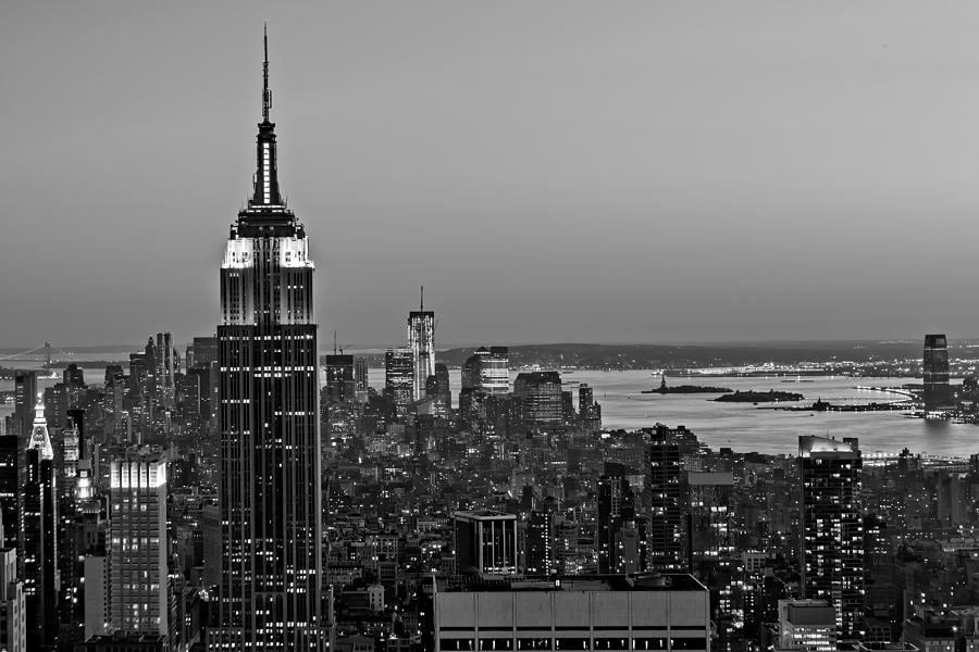 Empire State Building Photograph - NYC Top Of The Rock #1 by Susan Candelario