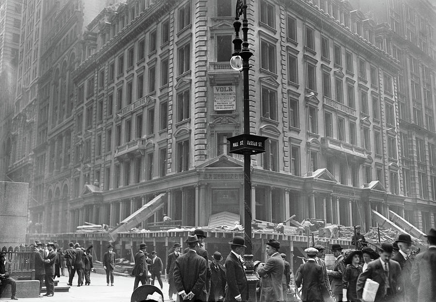 Nyc Wall Street, 1913 Photograph by Granger - Fine Art America